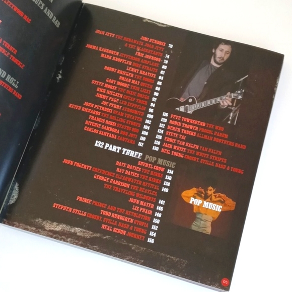 "Guitar Heros From Blues To Rock And Beyond" Table Top Book - Picture 5 of 16